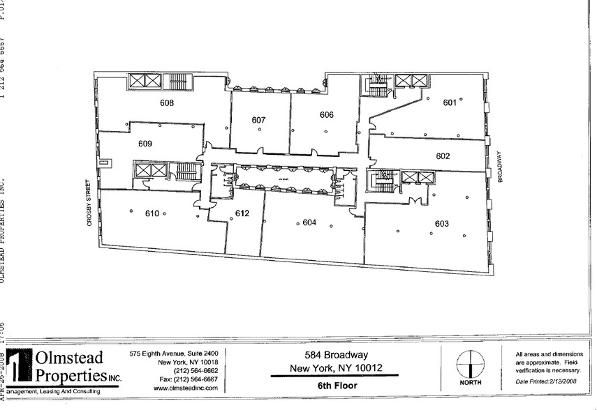 584-590 Broadway, New York, NY à louer - Plan d  tage - Image 3 de 6