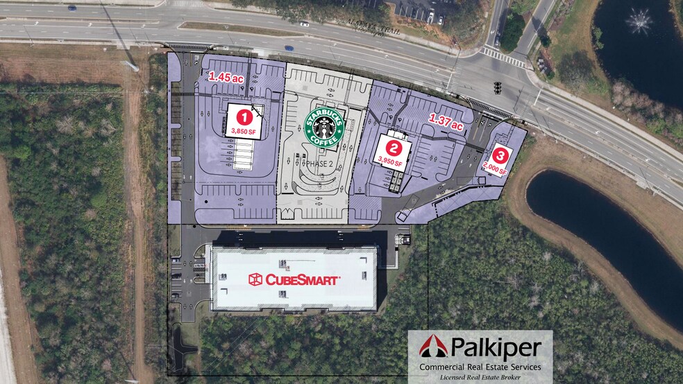 1890 S Alafaya Trl, Orlando, FL à louer - Plan de site - Image 2 de 2