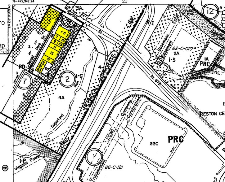133 Spring St, Herndon, VA à vendre - Plan cadastral - Image 2 de 7