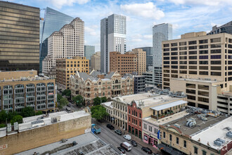 200 E 6th St, Austin, TX - aerial  map view