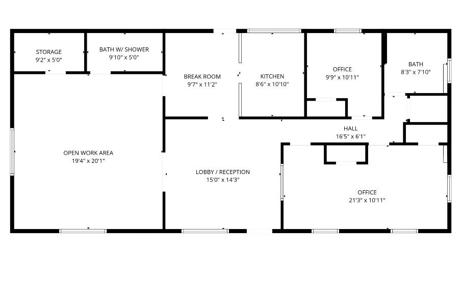 138 Patrick Dr, Fort Walton Beach, FL à louer - Plan d’étage - Image 2 de 2