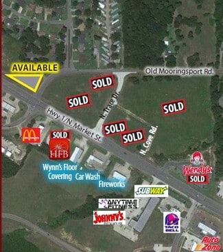 Plus de détails pour Highway 1 & Old Moorington Rd, Shreveport, LA - Terrain à vendre