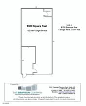 8100-8110 Remmet Ave, Canoga Park, CA for lease Floor Plan- Image 1 of 1