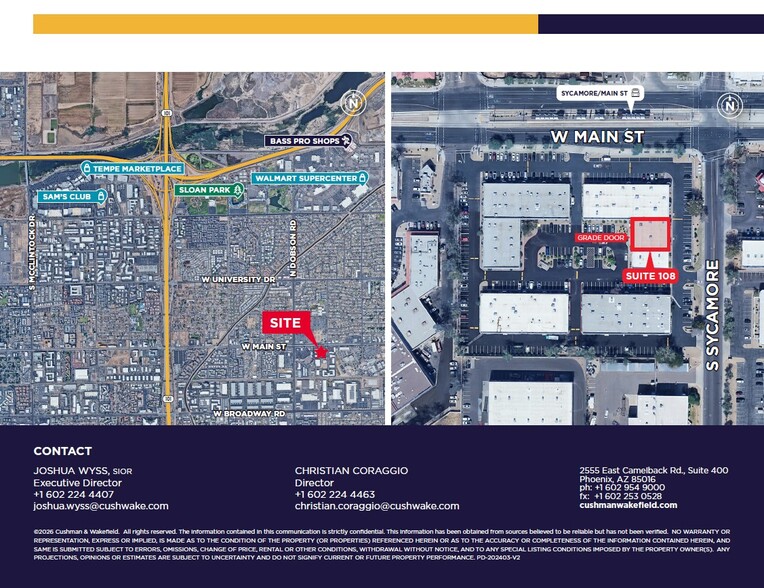 1833 W Main St, Mesa, AZ for lease - Building Photo - Image 3 of 3