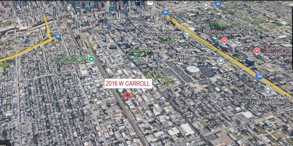 2016 W Carroll Ave, Chicago, IL à louer - Photo du bâtiment - Image 2 de 3