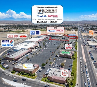 Plus de détails pour 700 N China Lake Blvd, Ridgecrest, CA - Commerce de détail à vendre