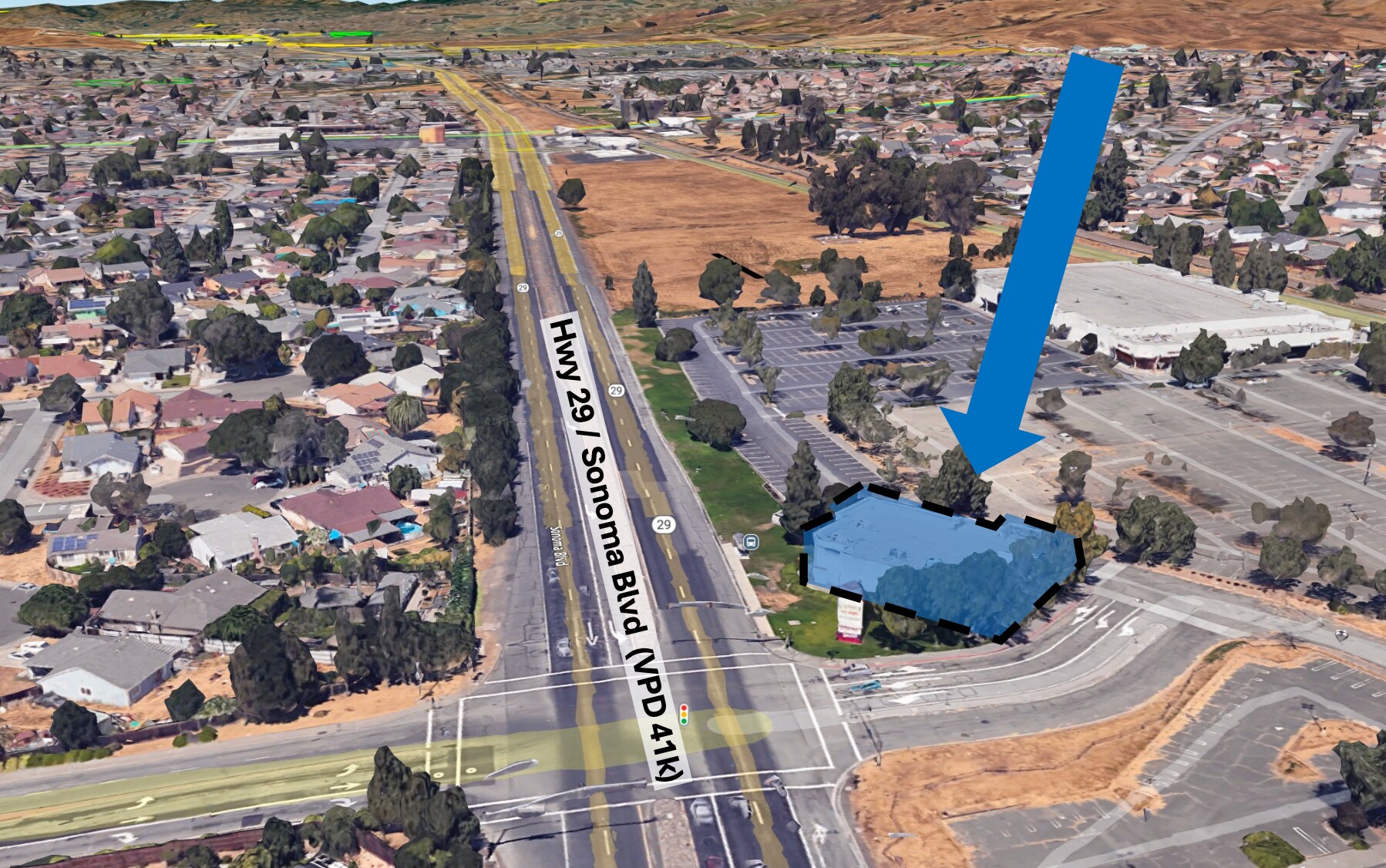 5182 Sonoma Blvd, Vallejo, CA à louer Photo principale- Image 1 de 8