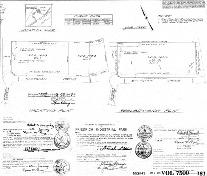 3439-3455 Steen St, San Antonio, TX à louer - Plan cadastral - Image 3 de 20