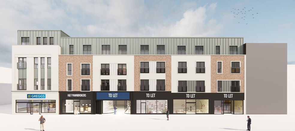 254-255 Oxford St, Swansea for lease - Building Photo - Image 2 of 4