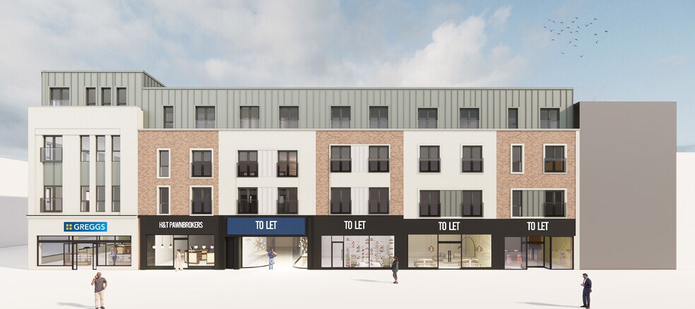 254-255 Oxford St, Swansea à louer - Photo du bâtiment - Image 2 de 4