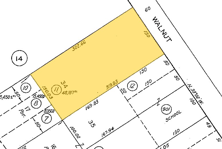 24851 Walnut St, Newhall, CA à vendre - Plan cadastral - Image 3 de 4