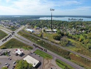 909 1st Ave NW, Buffalo, MN - AÉRIEN  Vue de la carte