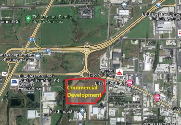 US Highway 50 & Graphic Arts Rd, Emporia, KS for sale Building Photo- Image 1 of 11