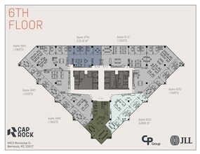 6903 Rockledge Dr, Bethesda, MD for lease Floor Plan- Image 1 of 9