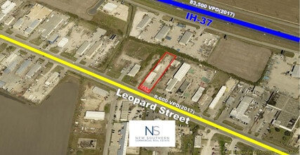 6654 Leopard St, Corpus Christi, TX for lease Aerial- Image 1 of 6