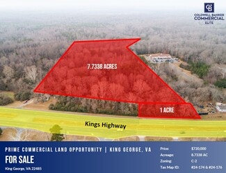 Plus de détails pour Journal Parkway, King George, VA - Terrain à vendre