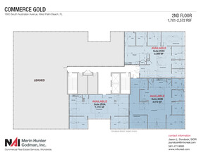 1800 S Australian Ave, West Palm Beach, FL for lease Floor Plan- Image 2 of 3