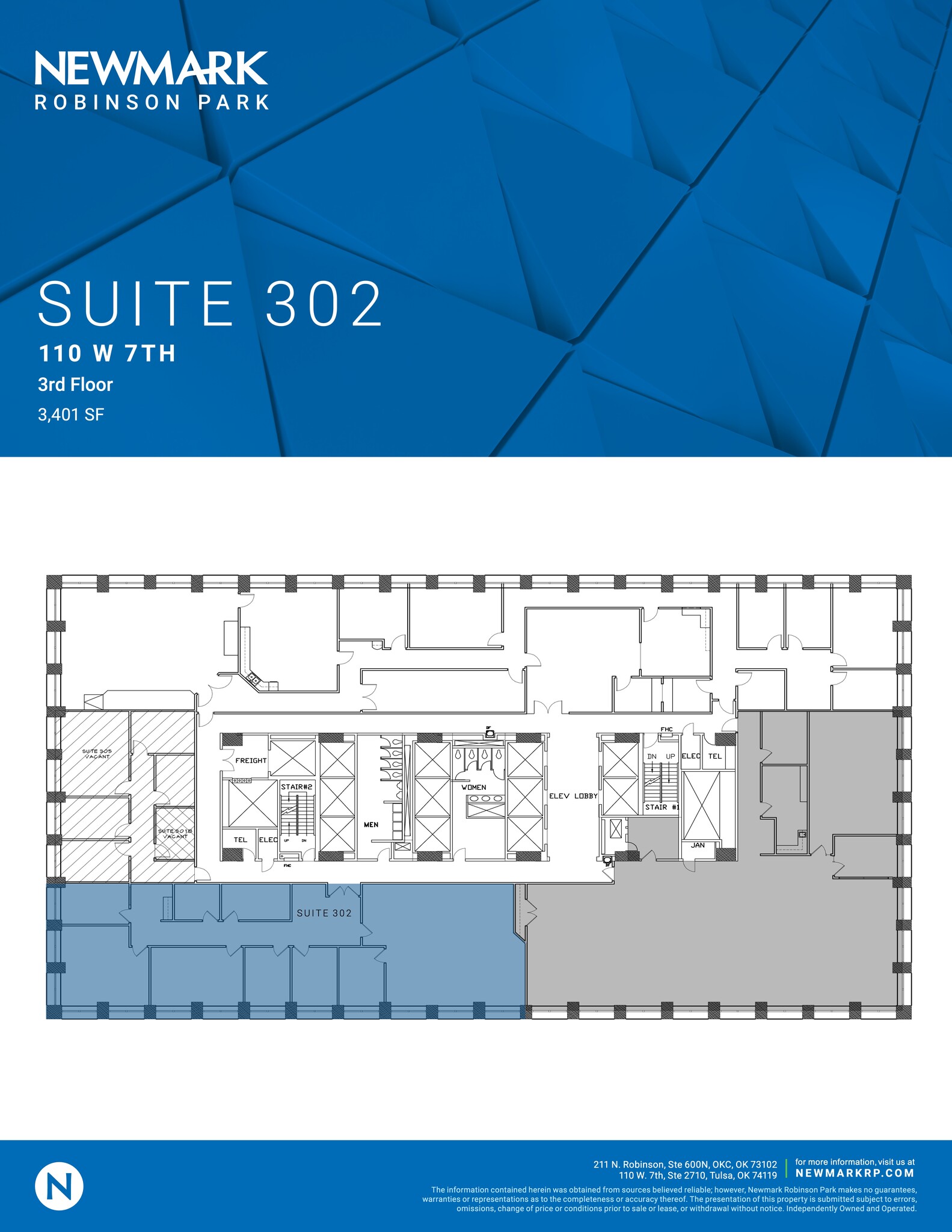 110 W 7th St S, Tulsa, OK for lease Site Plan- Image 1 of 1