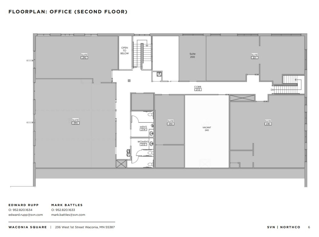 236 1st St W, Waconia, MN for lease Floor Plan- Image 1 of 1