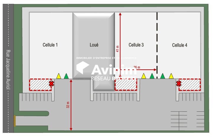 Industriel dans Chilly-Mazarin à louer - Plan de site - Image 2 de 2