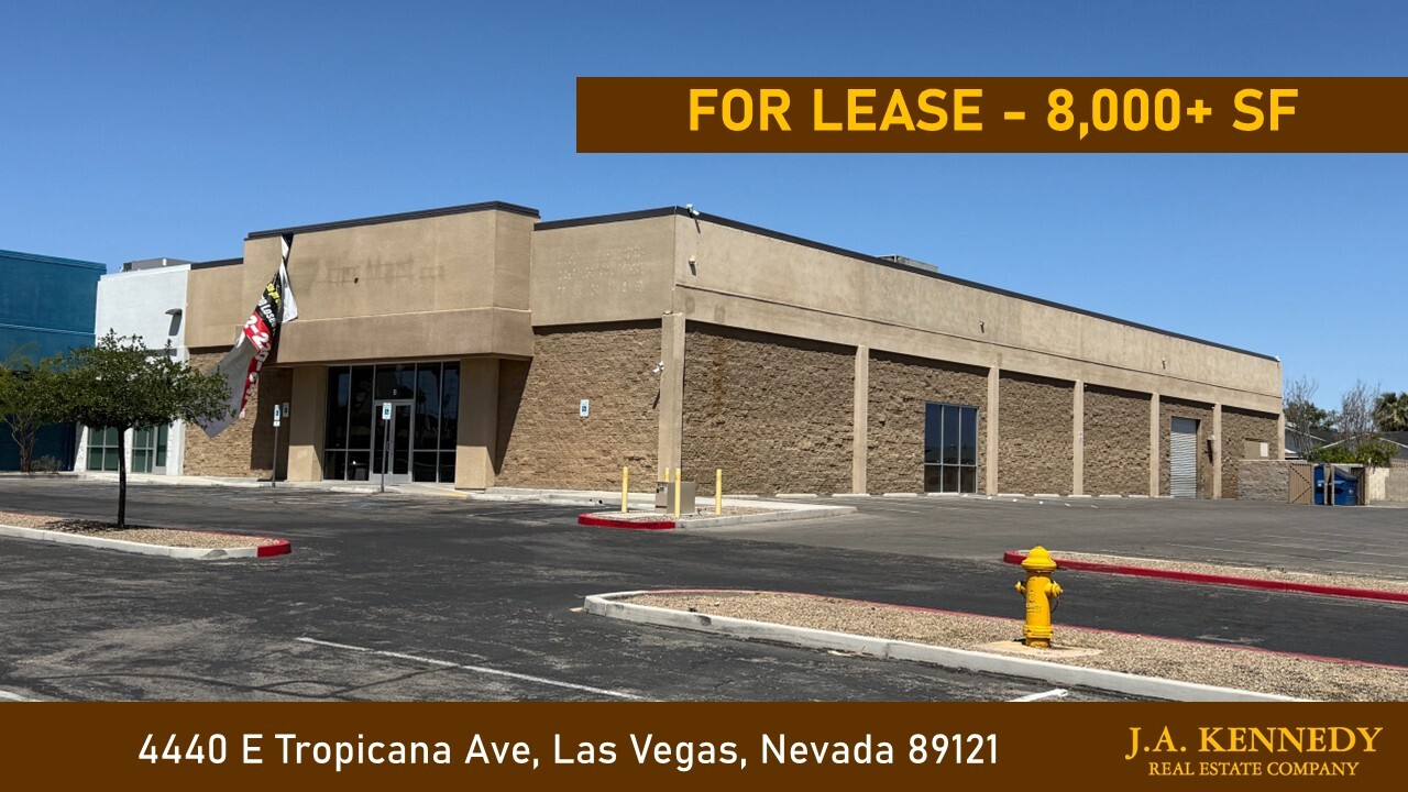 4440 E Tropicana Ave, Las Vegas, NV for lease Primary Photo- Image 1 of 8