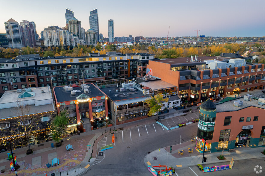 1153 Kensington Cres NW, Calgary, AB for lease - Aerial - Image 3 of 6