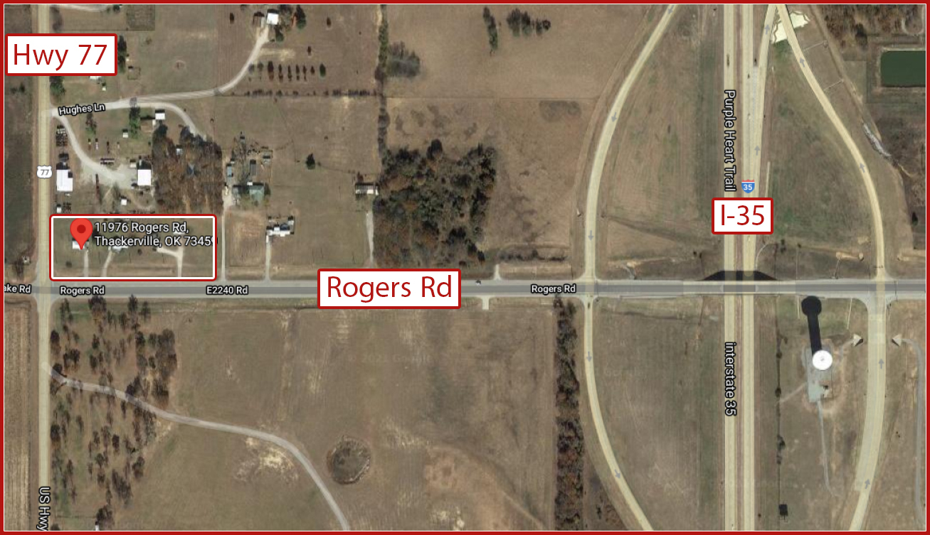 11976 Rogers Rd, Thackerville, OK for sale Building Photo- Image 1 of 2