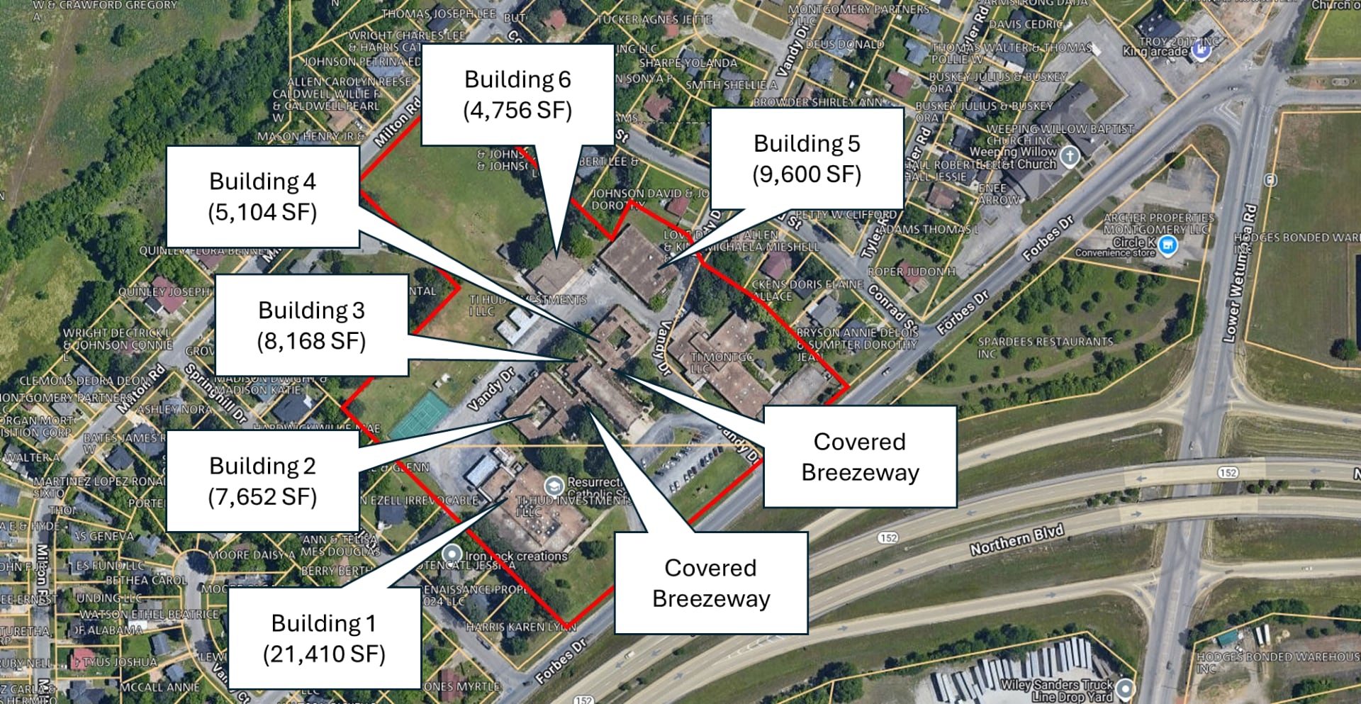 2815 Forbes Dr, Montgomery, AL à vendre Photo principale- Image 1 de 20