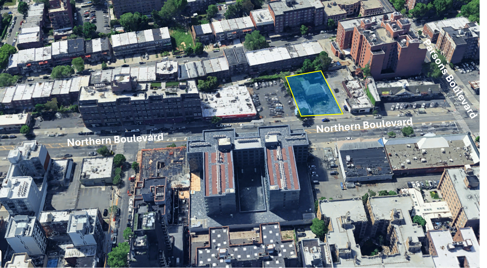144-28/36 Northern, Flushing, NY for sale Aerial- Image 1 of 1