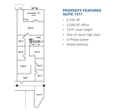 7450-7470 Dogwood Park, Richland Hills, TX for lease Floor Plan- Image 1 of 1