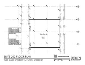 1905 Calle Barcelona, Carlsbad, CA for lease Floor Plan- Image 1 of 1