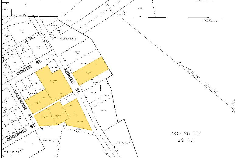 293 E Wickenburg Way, Wickenburg, AZ for sale - Plat Map - Image 1 of 1