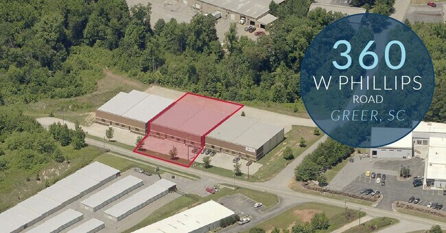 Plus de détails pour 360 W Phillips Rd, Greer, SC - Industriel à louer