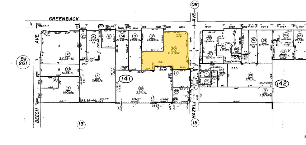 8890-8894 Greenback Ln, Orangevale, CA à vendre - Plan cadastral - Image 3 de 54