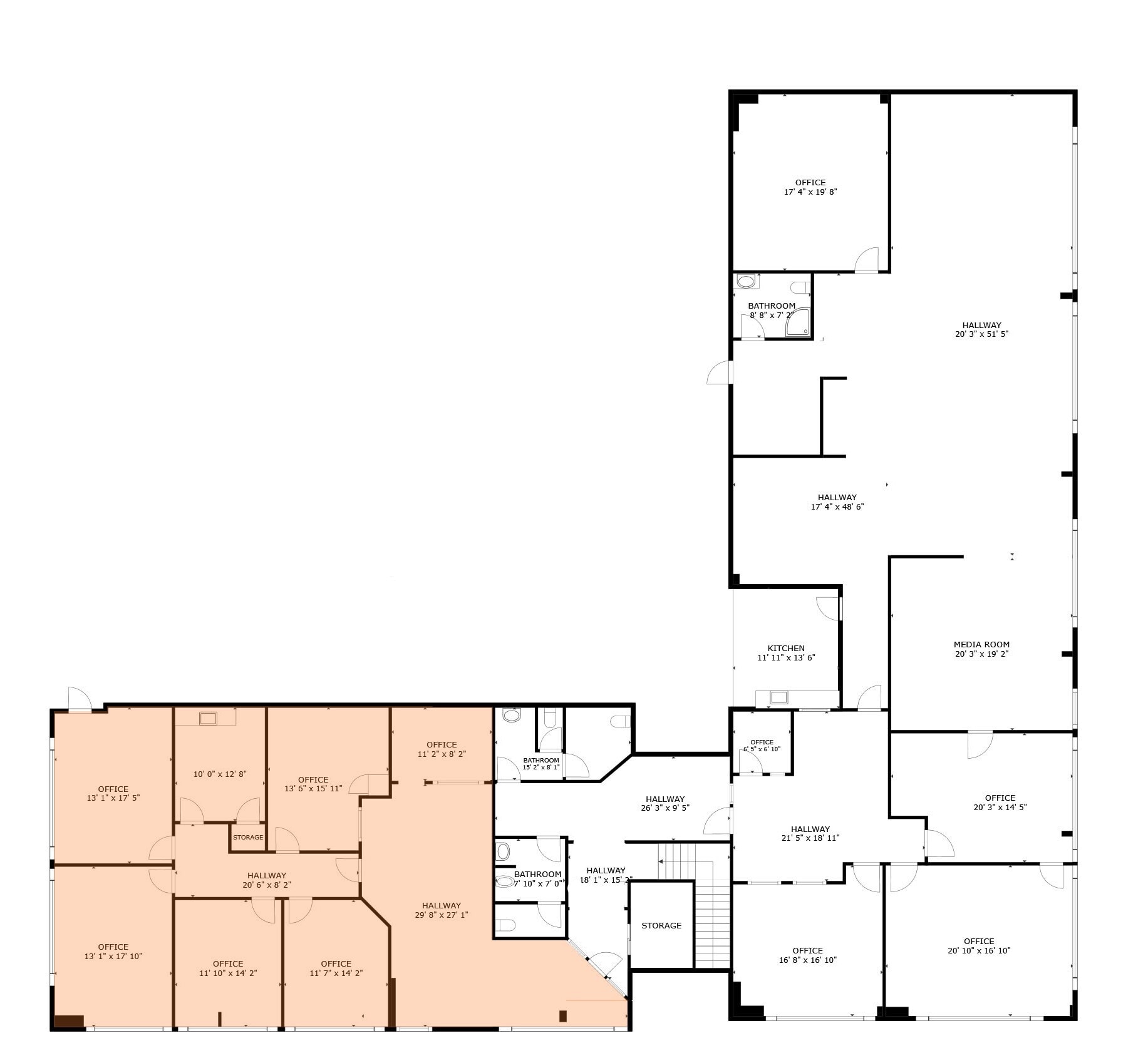 17813 Edison Ave, Chesterfield, MO à louer Plan d’étage- Image 1 de 13