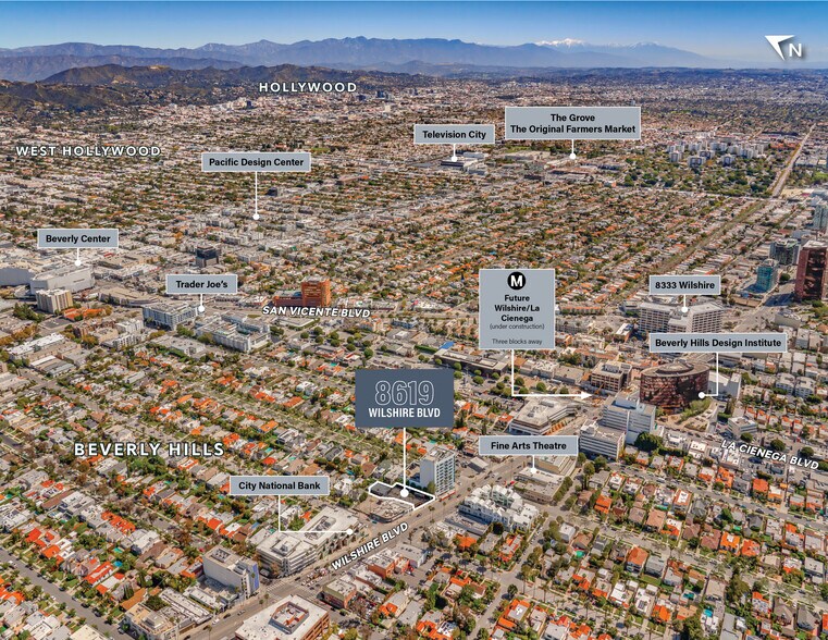 8619-8621 Wilshire Blvd, Beverly Hills, CA à vendre - Photo du bâtiment - Image 3 de 12