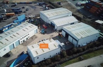 Harbour Clos, Marchwood, HAM - AÉRIEN  Vue de la carte