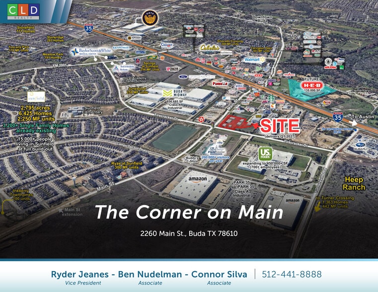 The Corner on Main, Buda, TX for lease - Building Photo - Image 2 of 16
