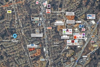 156 Briarcliff dr, Kannapolis, NC - AÉRIEN  Vue de la carte