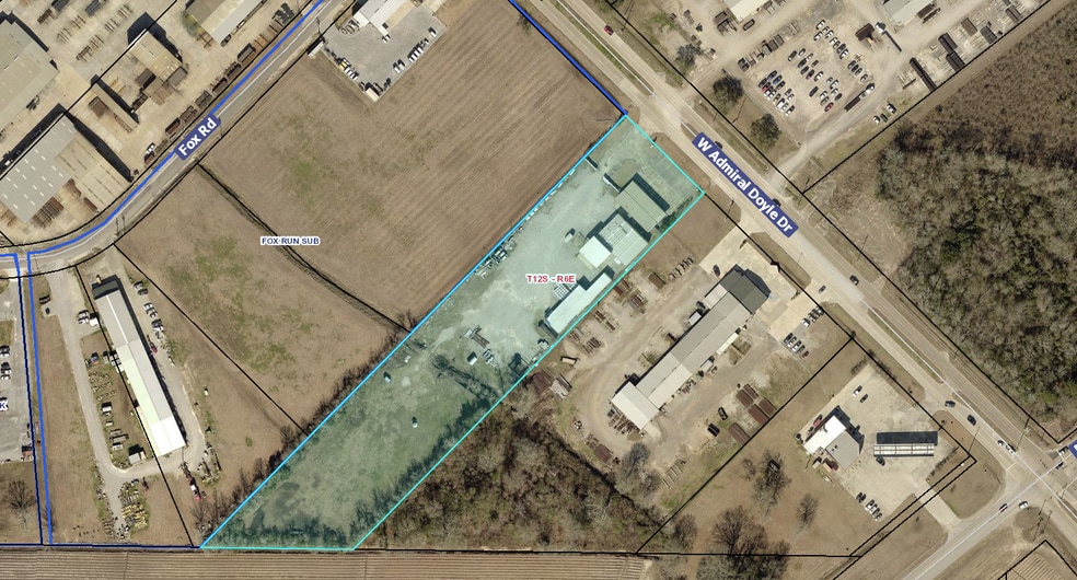 3019 W Admiral Doyle Dr, New Iberia, LA à louer - Plan cadastral - Image 3 de 6