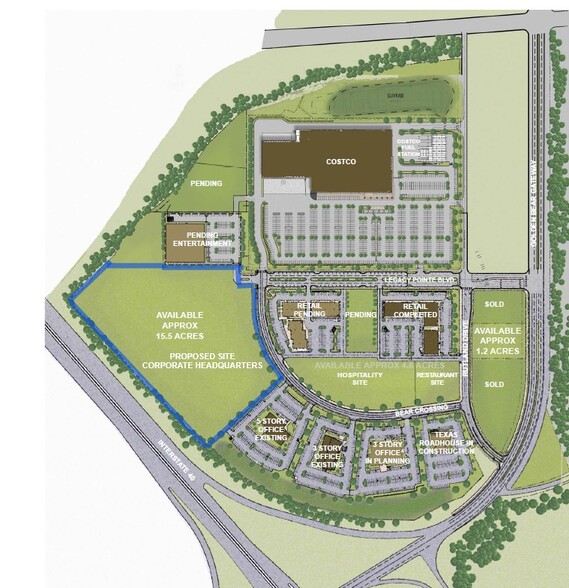 Bear Crossing - Proposed Corporate Headquarters, Mt Juliet, TN for lease - Building Photo - Image 2 of 9