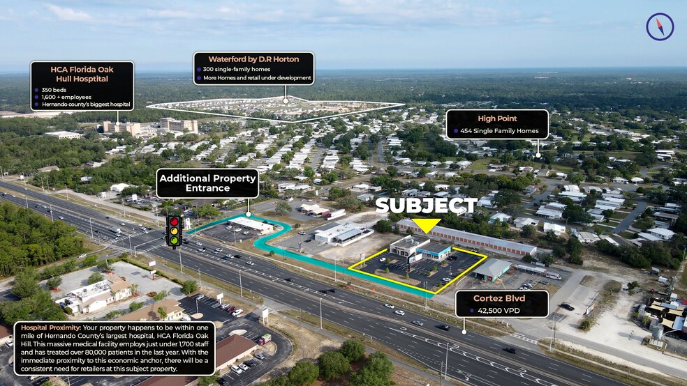 12109-12115 Cortez Blvd, Brooksville, FL à vendre - Photo du bâtiment - Image 2 de 4