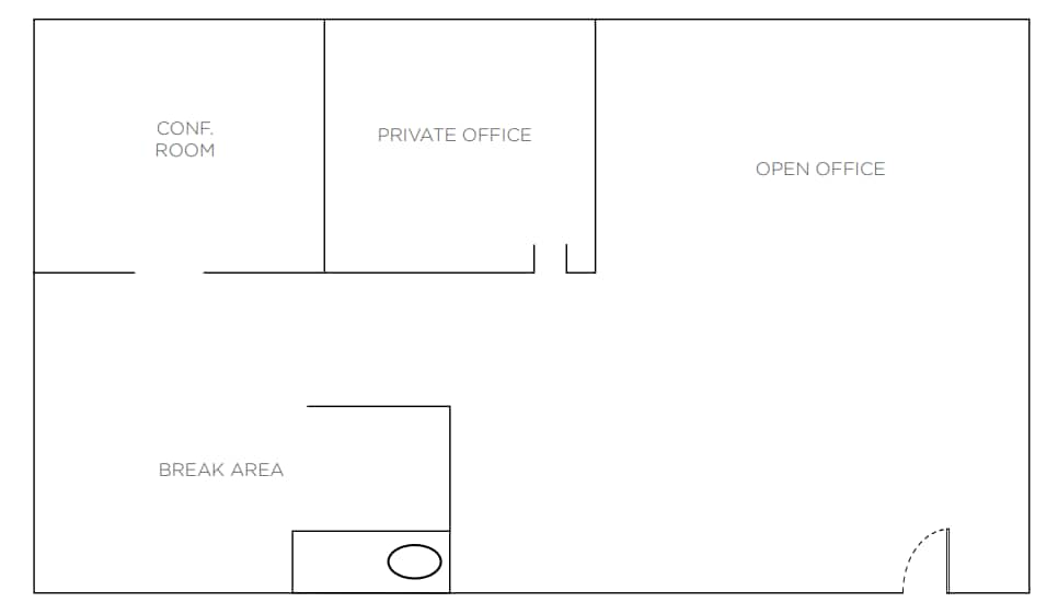 475 Alberto Way, Los Gatos, CA à louer Plan d’étage- Image 1 de 1
