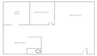 475 Alberto Way, Los Gatos, CA à louer Plan d’étage- Image 1 de 1