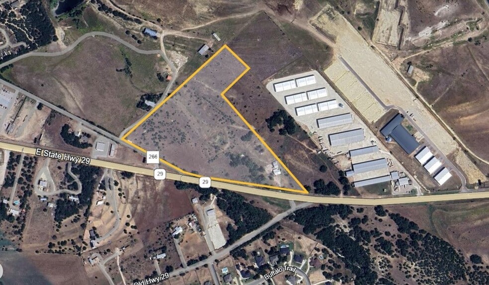 19950 W Hwy 29, Liberty Hill, TX for sale - Aerial - Image 1 of 3