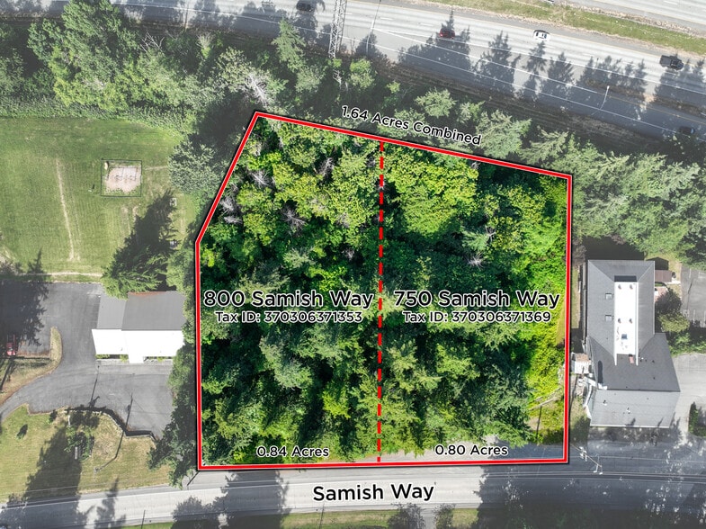 750-800 Samish, Bellingham, WA à vendre - Aérien - Image 3 de 20
