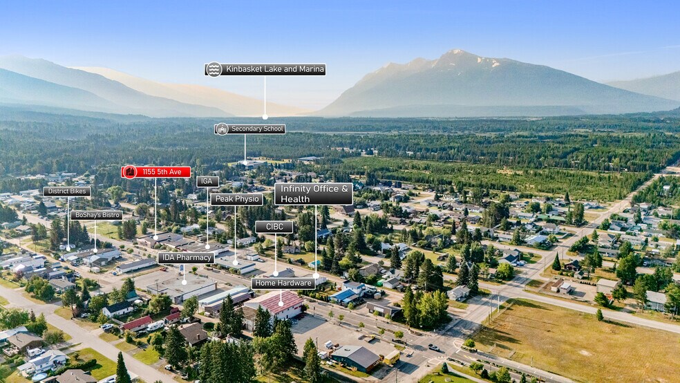 1155 5th Ave, Valemount, BC à louer - Aérien - Image 2 de 15