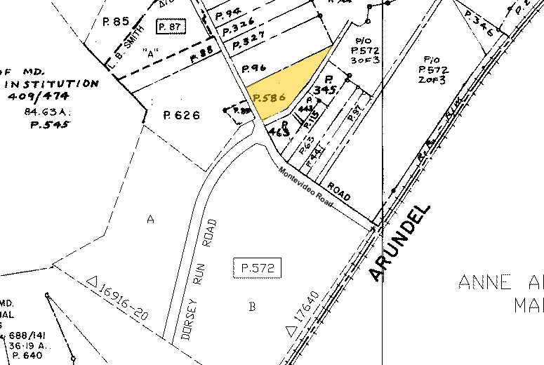 7525 Montevideo Rd, Jessup, MD à vendre - Plan cadastral - Image 2 de 2