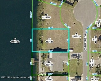 More details for 0 Poinsetta, Hernando Beach, FL - Land for Sale