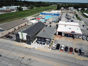 233 S Washington St, Papillion, NE - Aérien  Vue de la carte